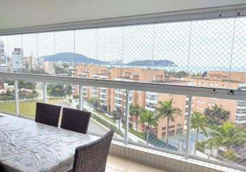 Apartamento com 3 dormitórios à venda, 111 m² por r$ 1.300.000,00 - enseada - guarujá/sp