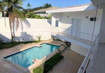 Casa com 4 dormitórios para alugar, 407 m² por r$ 10.000,00/mês - acapulco - guarujá/sp