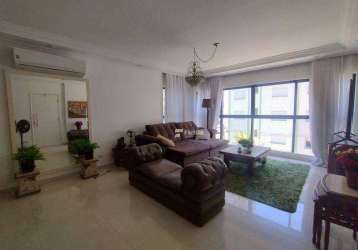 Apartamento com 3 dormitórios à venda, 176 m² por r$ 850.000,00 - pitangueiras - guarujá/sp