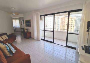 Apartamento com 4 dormitórios à venda, 140 m² por r$ 600.000,00 - pitangueiras - guarujá/sp