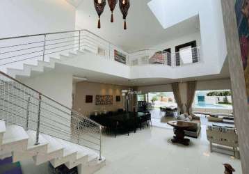 Casa com 5 dormitórios à venda, 590 m² por r$ 7.500.000,00 - acapulco - guarujá/sp