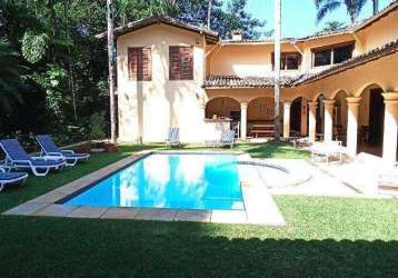 Casa com 5 dormitórios à venda, 650 m² por r$ 25.000.000,00 - iporanga - guarujá/sp