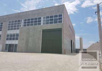 Galpão à venda, 813 m² por r$ 3.500.000,00 - centro empresarial sorocaba - sorocaba/sp