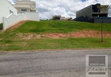 Terreno à venda, 413 m² por r$ 460.000,00 - alphaville nova esplanada i - votorantim/sp