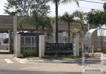 Terreno à venda, 336 m² por r$ 450.000,00 - condomínio mont blanc - sorocaba/sp