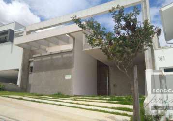 Casa à venda, 216 m² por r$ 1.390.000,00 - condomínio ibiti reserva - sorocaba/sp