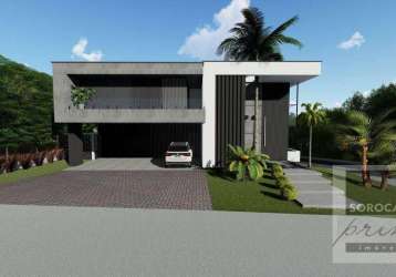 Casa com 4 dormitórios à venda, 560 m² por r$ 4.500.000,00 - além linha - sorocaba/sp