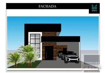 Casa com 3 dormitórios à venda, 140 m² por r$ 530.000,00 - jardim novo horizonte - sorocaba/sp