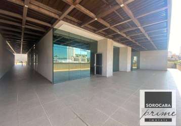 Andar corporativo, 537 m² - venda por r$ 5.200.000,00 ou aluguel por r$ 32.087,00/mês - edifício boulevard alavanca business &amp; care - sorocaba/sp