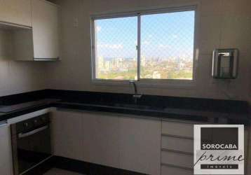 Apartamento com 2 dormitórios à venda, 106 m² por r$ 710.000,00 - vila leão - sorocaba/sp