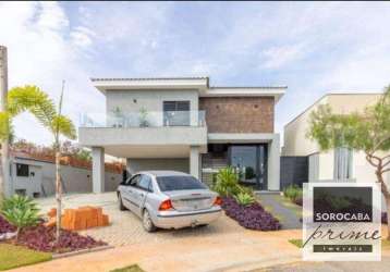 Casa com 3 dormitórios à venda, 300 m² por r$ 1.480.000,00 - condomínio ibiti reserva - sorocaba/sp