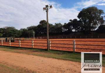 Haras à venda, 180000 m² por r$ 12.000.000,00 - jucurupava - salto de pirapora/sp