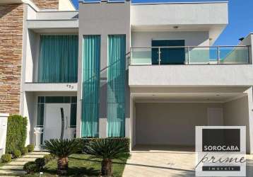 Sobrado com 3 dormitórios à venda, 190 m² por r$ 1.150.000,00 - ibiti royal park - sorocaba/sp