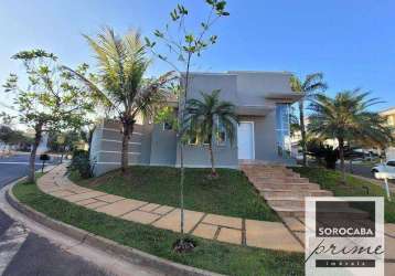 Casa com 3 dormitórios à venda, 300 m² por r$ 1.780.000,00 - condomínio vila dos inglezes - sorocaba/sp