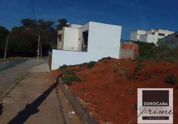 Terreno à venda, 207 m² por r$ 149.000,00 - jardim santa rosa - sorocaba/sp