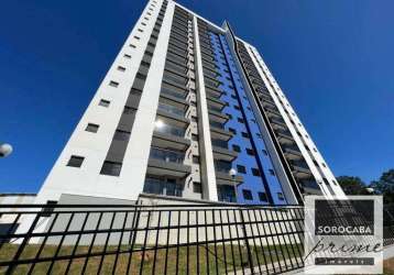 Apartamento com 2 dormitórios à venda, 55 m² por r$ 350.000,00 - edifício premium pagliato - sorocaba/sp