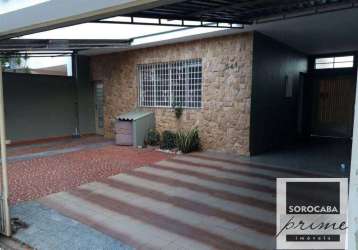 Sobrado com 3 dormitórios à venda, 187 m² por r$ 640.000,00 - vila trujillo - sorocaba/sp