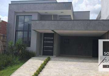 Casa à venda, 170 m² por r$ 1.390.000,00 - parque ibiti reserva - sorocaba/sp