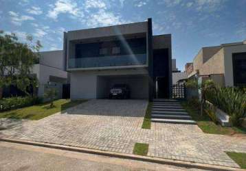 Sobrado com 3 dormitórios à venda, 309 m² por r$ 2.500.000,00 - alphaville nova esplanada iii - votorantim/sp