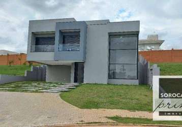 Sobrado com 4 dormitórios à venda, 310 m² por r$ 2.599.000,00 - alphaville nova esplanada 3 - votorantim/sp