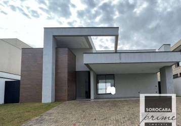 Casa com 3  suítes à venda, 248 m² por r$ 2.100.000 - alphaville nova esplanada 3 - votorantim/sp