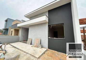 Casa com 3 dormitórios (sendo 1 suíte) à venda, 110 m² por r$ 670.000 - horto florestal villagio - sorocaba/sp