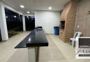 Apartamento com 2 dormitórios à venda, 50 m² por r$ 280.000 - jardim gutierres - sorocaba/sp