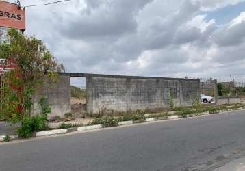 Terreno 1.000m²  próx. a avenida fraga maia, mangabeira - feira de santana - ba