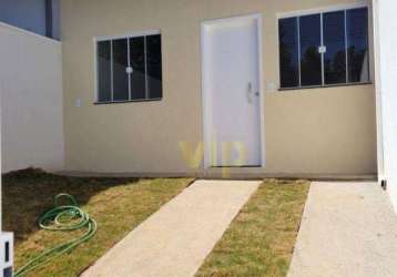 Casa com 3 dormitórios à venda, 70 m² por r$ 270.000,00 - parque real - pouso alegre/mg