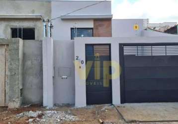 Casa com 3 dormitórios à venda, 90 m² por r$ 450.000 - costa rios - pouso alegre/mg