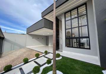 Casa moderna com luxo e tecnologia à venda no itaguaí, caldas novas