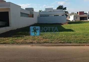 Terreno em condomínio fechado à venda na avenida josé puccinelli, 1240, cascata, paulínia por r$ 295.000