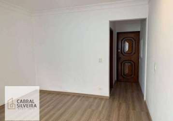 Apartamento com 2 dormitórios para alugar, 70 m² por r$ 3.600,00/mês - chácara klabin - são paulo/sp