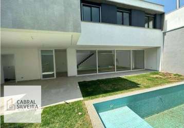 Casa com 4 dormitórios à venda, 450 m² por r$ 4.848.000,00 - campo belo - são paulo/sp