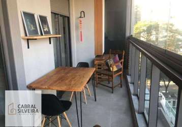 Apartamento com 1 dormitório para alugar, 41 m² por r$ 8.381,00/mês - jardim paulista - são paulo/sp