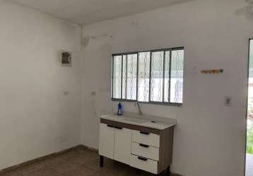 Casa para locação em mauá, jardim itapark novo, 1 dormitório, 1 banheiro