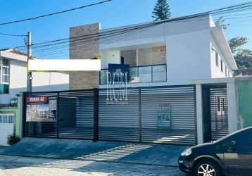 Casa em condomínio fechado com 2 quartos à venda na rua major loretti, 161, centro, são vicente, 75 m2 por r$ 350.000