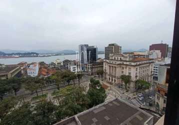 Sala comercial com 5 salas para alugar na praça visconde de mauá, 42, centro, santos, 180 m2 por r$ 5.800