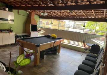 Vendo lindo sobrado, 3 dorms, 2 suites, 2 vagas, churraqueira  - fl22