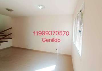 Sobrado em condominio 2 quartos  2 suite sala cozinha 2 vaga quintal fl55