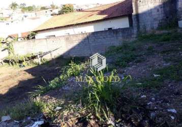 Terreno à venda, 380 m² por r$ 150.000,00 - chácaras silvestre - taubaté/sp