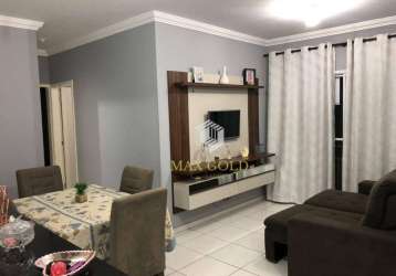 Apartamento com 2 dormitórios à venda, 64 m² por r$ 309.000,00 - residencial san marino - taubaté/sp