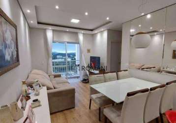Apartamento com 2 dormitórios à venda, 64 m² por r$ 429.900,00 - vila suissa - mogi das cruzes/sp