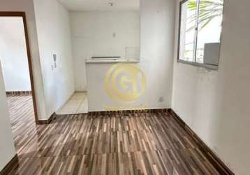 Apartamento à venda em taubaté-sp: 2 quartos, 1 sala, 1 banheiro, 1 vaga de garagem, 45m² no jardim gurilândia.