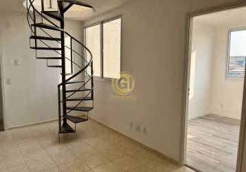 Apartamento de cobertura duplex para locação - jardim paraíso- jacarei/sp