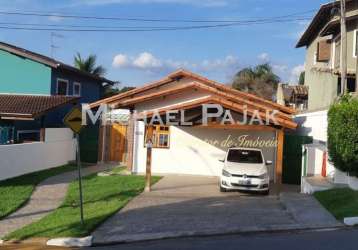 Casa em condomínio fechado com 4 quartos à venda na rua cafelândia, 116, parque paulistano, cotia, 133 m2 por r$ 990.000