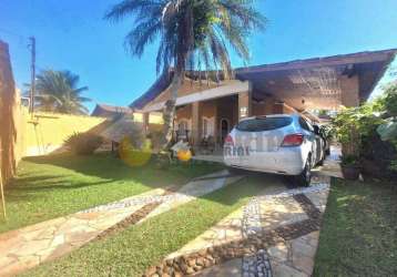 Casa com 4 dormitórios à venda, 301 m² por r$ 950.000,00 - porto novo - caraguatatuba/sp