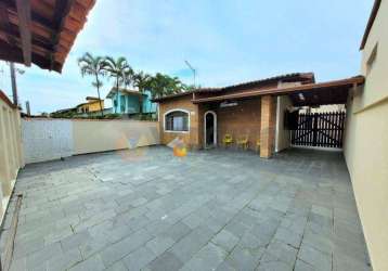 Casa com 2 dormitórios à venda, 117 m² por r$ 490.000 - balneário dos golfinhos - caraguatatuba/sp