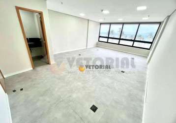 Sala para alugar, 42 m² por r$ 5.000/mês - centro - caraguatatuba/sp