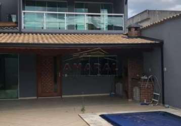 Casa com 3 quartos à venda na alameda tenente josé bernardino, jardim dos ipês, suzano, 268 m2 por r$ 1.400.000